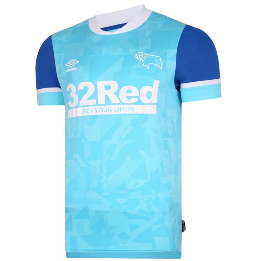 2021/22 Derby County FC Away Kit Soccer Jersey